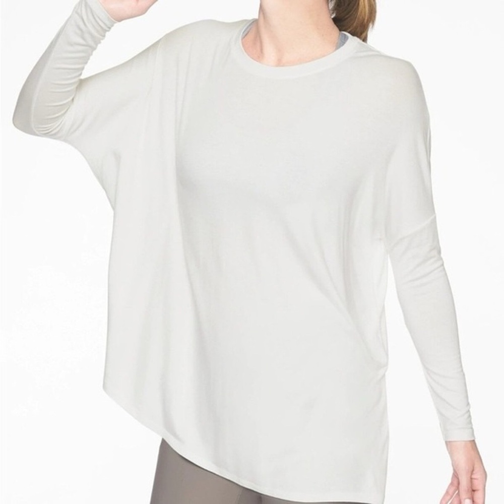 Athleta Cloudlight‎ Relaxed Asymmetrical Top